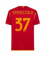 AS Roma Leonardo Spinazzola #37 Kotipaita 2023-24 Lyhythihainen